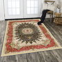 Conceptum Els1830 Alfombra de Terciopelo 80 x 120 cm Multicolor